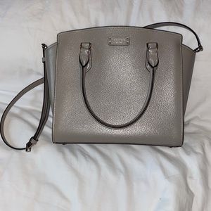 Kate Spade Large Gray Satchel